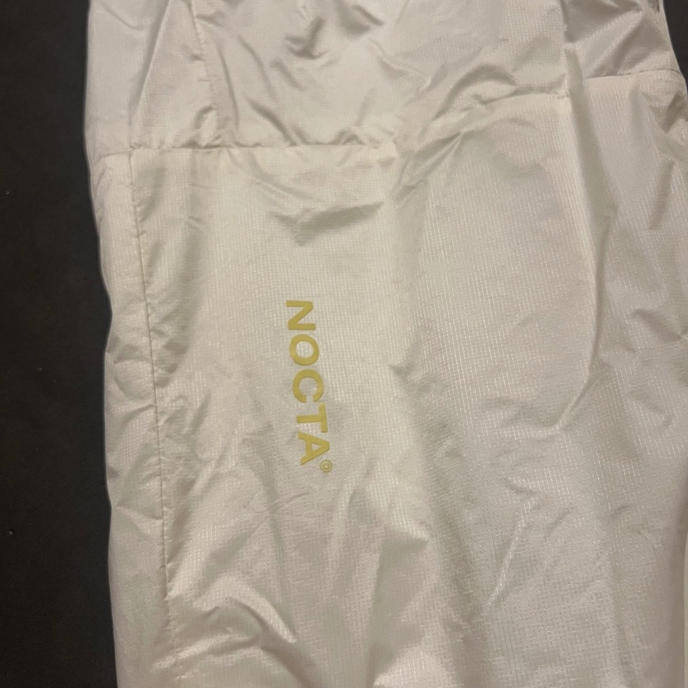 Nike x Nocta Men's Sail White Woven Track Pants Size XS Golf Windbreaker - Picture 5 of 13